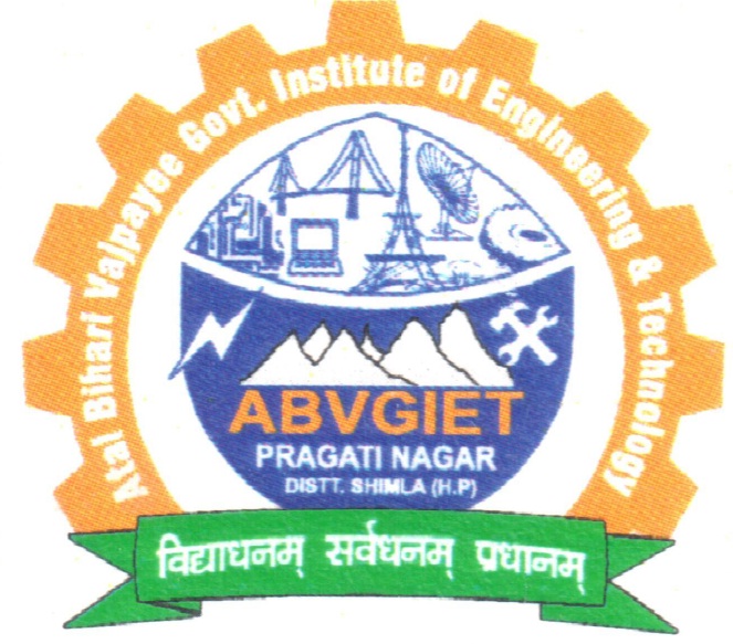 ATAL BIHARI VAJPYEE GOVT. INSTITUTE OF ENGG. & TECHNOLOGY